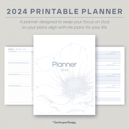 2024 Printable Planner