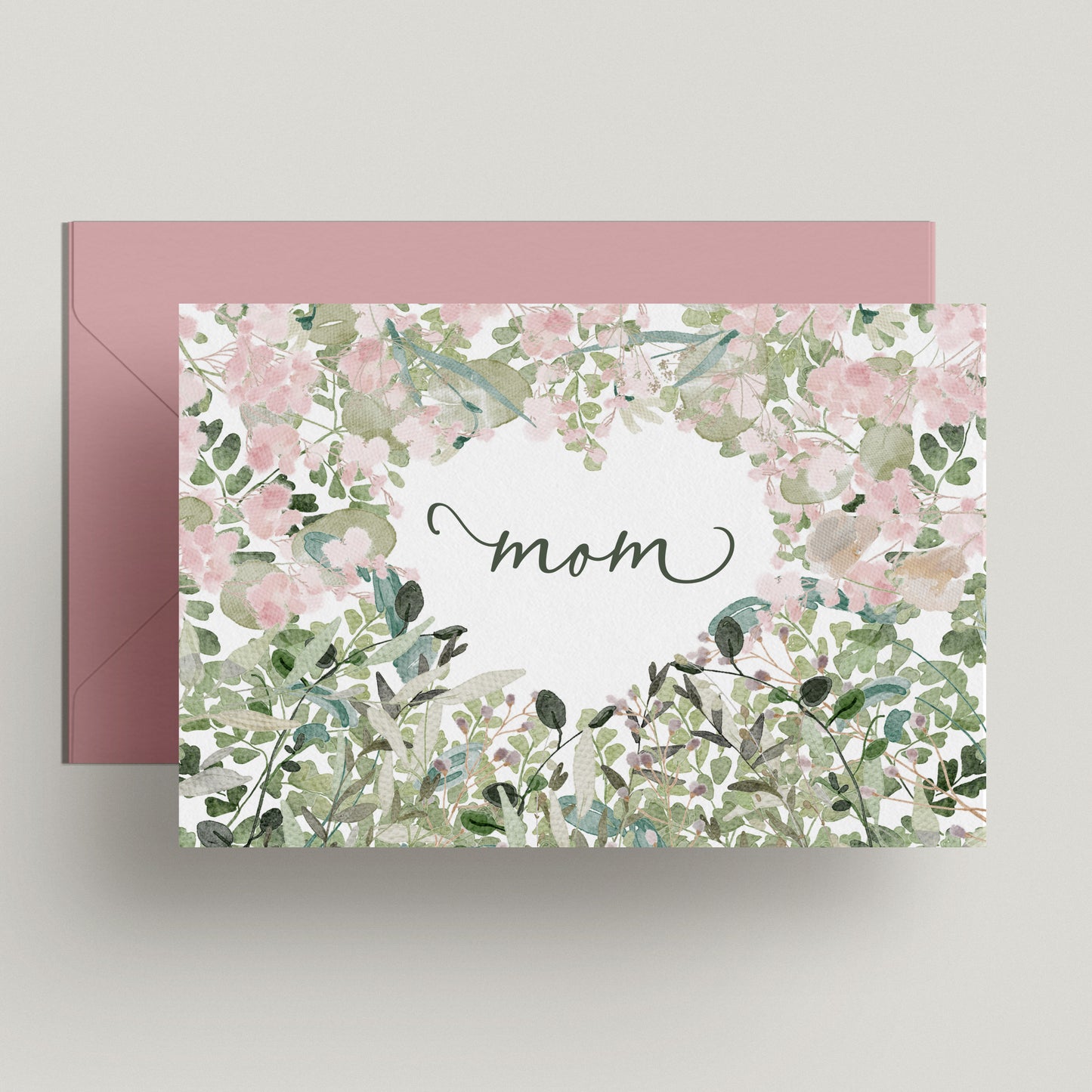 Flower Card for Mom